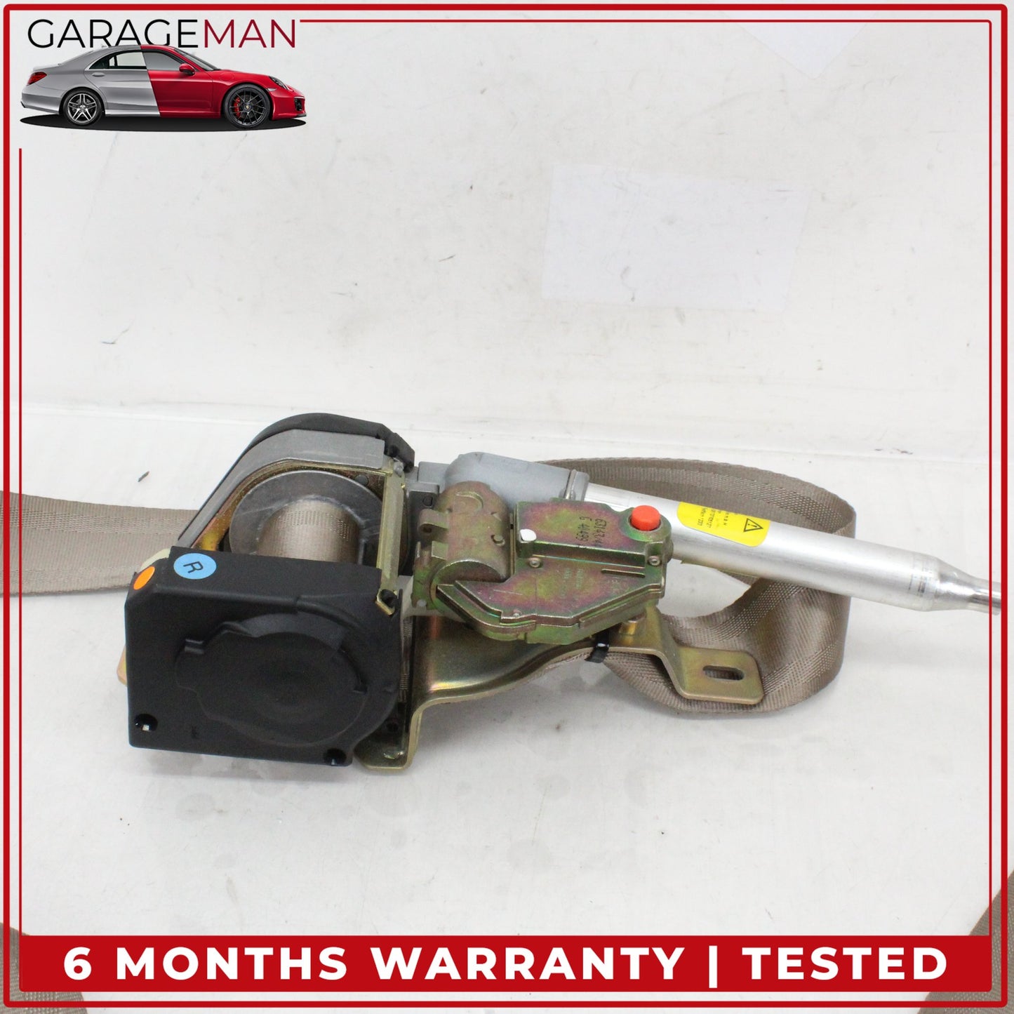 1997-2003 Jaguar XK8 XKR Front Right Passenger Side Seat Belt Retractor OEM
