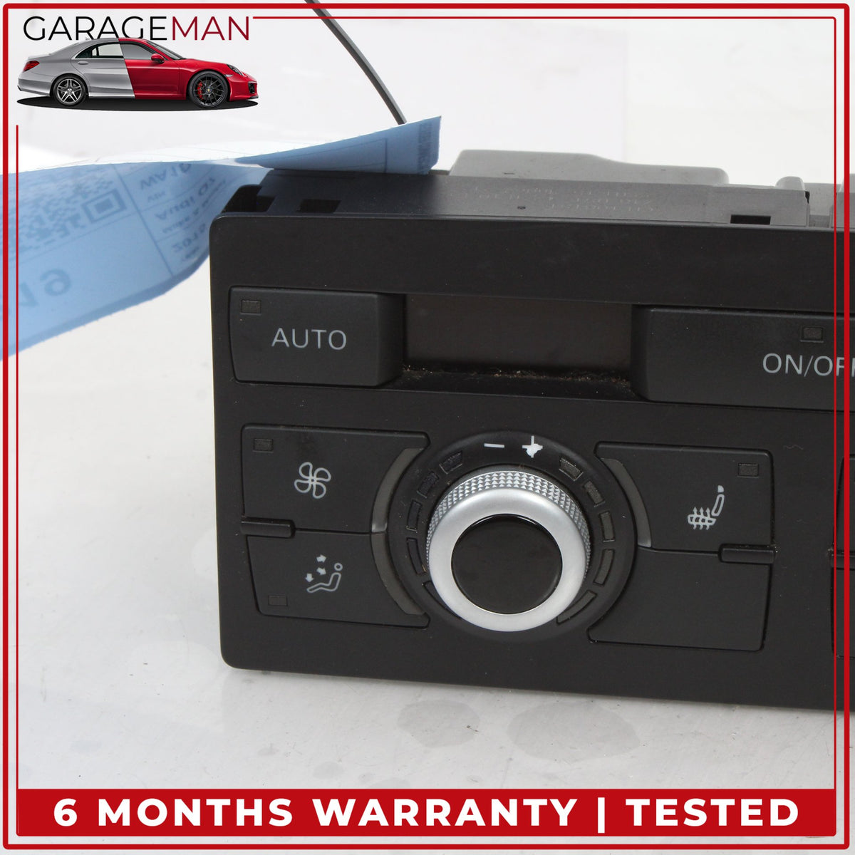 2010-2015 Audi Q7 Rear Center AC Climate Control Switch Panel 4L0919158AE OEM
