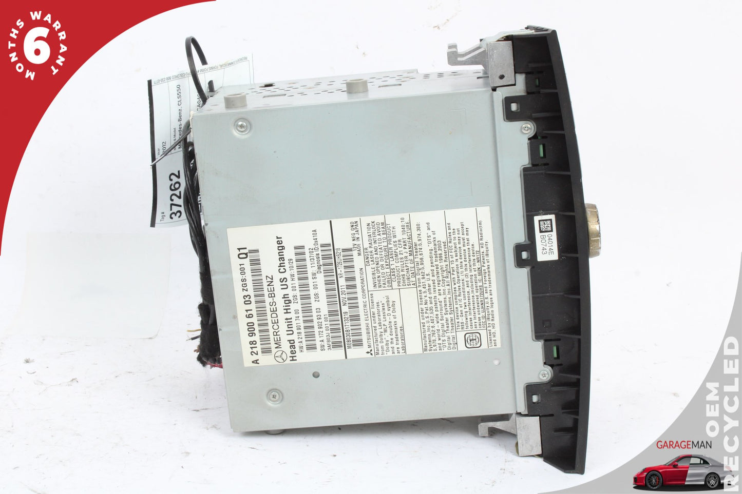 10-13 Mercedes-Benz CLS550 W218 Radio GPS Navigation Command Head Unit OEM