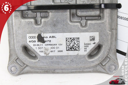 2012-2015 Audi A7 S7 LED Headlight Lamp Ballast Control Module 4G0907472 OEM