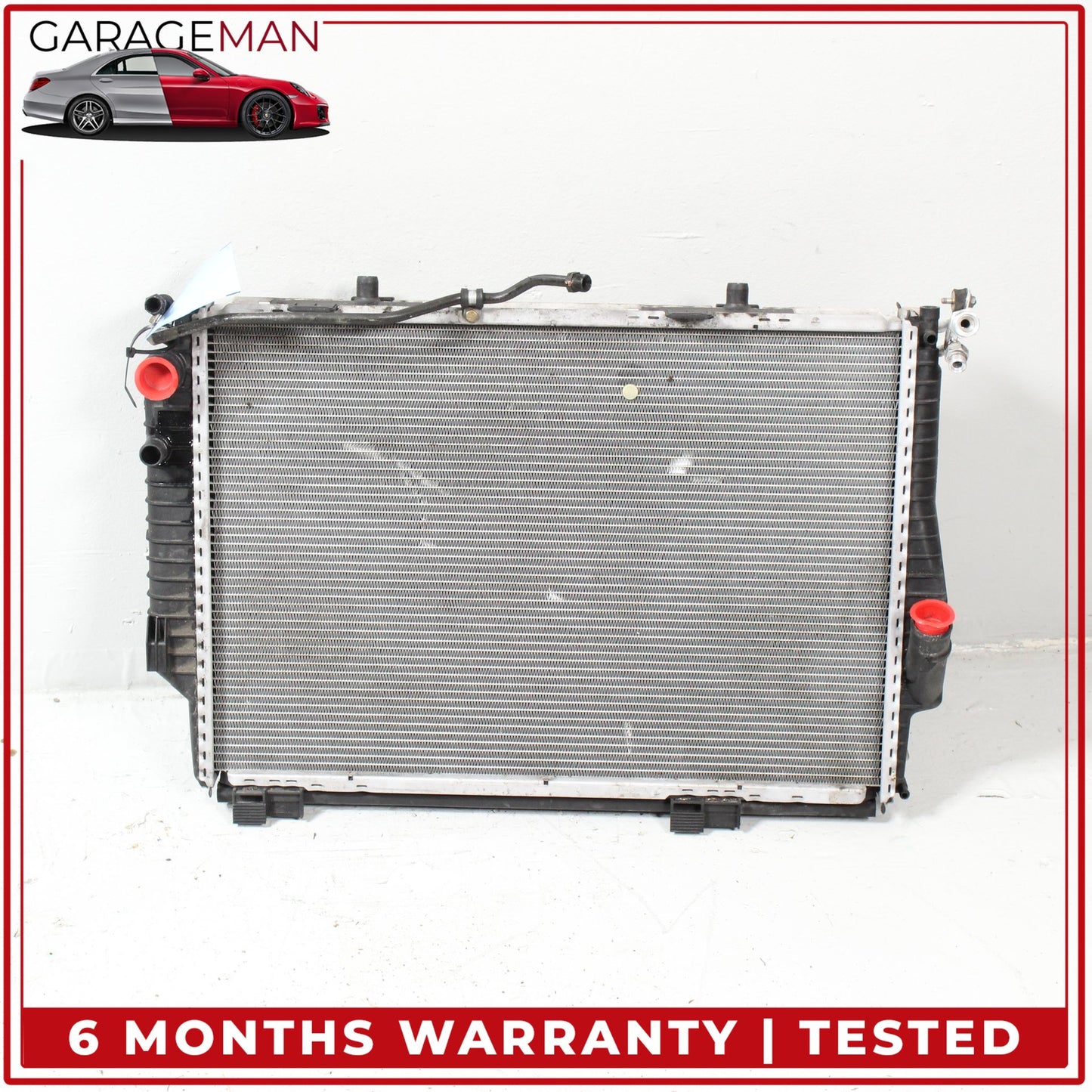 2001-2004 Mercedes-Benz SLK320 R170 Engine Cooling Radiator AC A/C Condenser Assembly 2025007803