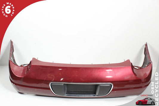 02-05 Ford Thunderbird Convertible Rear Bumper Cover Red 1W6Z17K835BAA