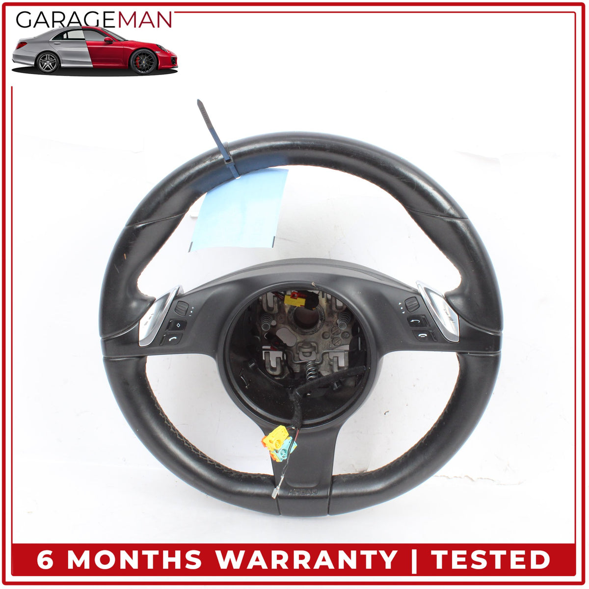 2011-2014 Porsche Panamera 970 Cayenne 958 Steering Wheel w/ Paddle Shifters OEM