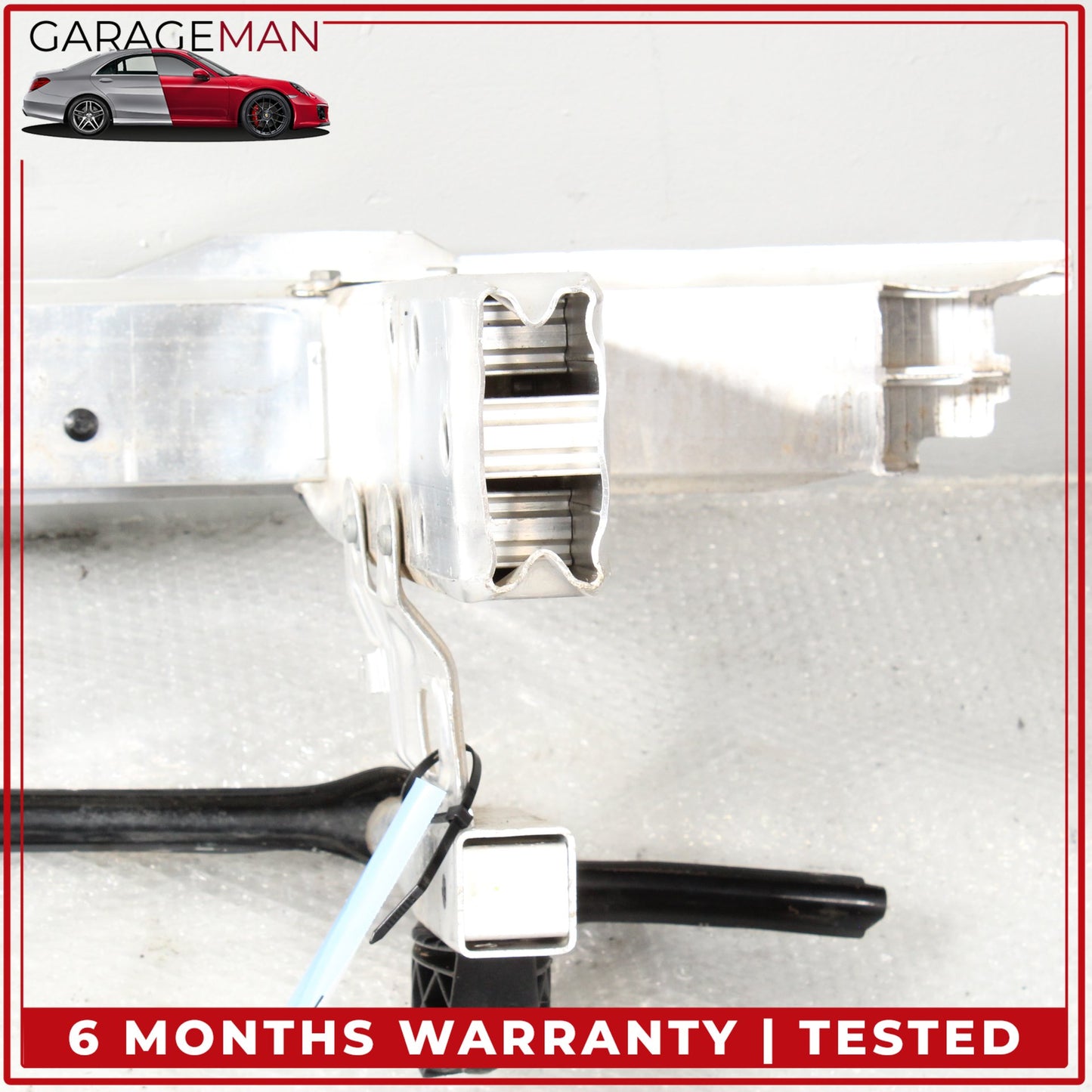2012-2018 BMW 328d Front Bumper Reinforcement Impact Beam Bar w/ Lower Bumper Mount Bracket