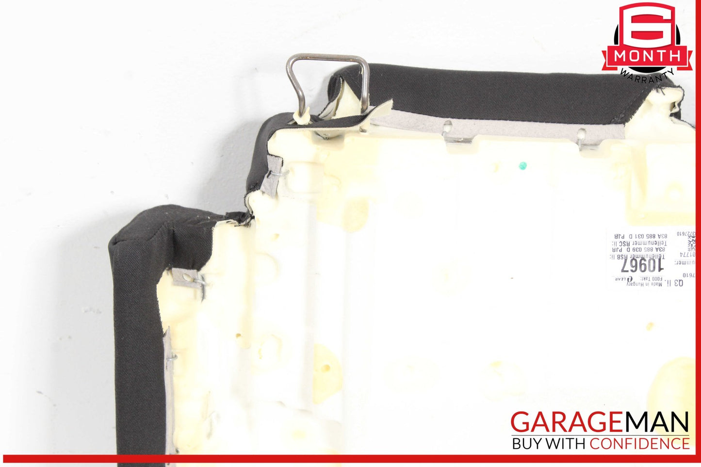 2019-2024 Audi Q3 Quattro AWD Rear Seat Cushion Bottom Lower 83A885039D OEM