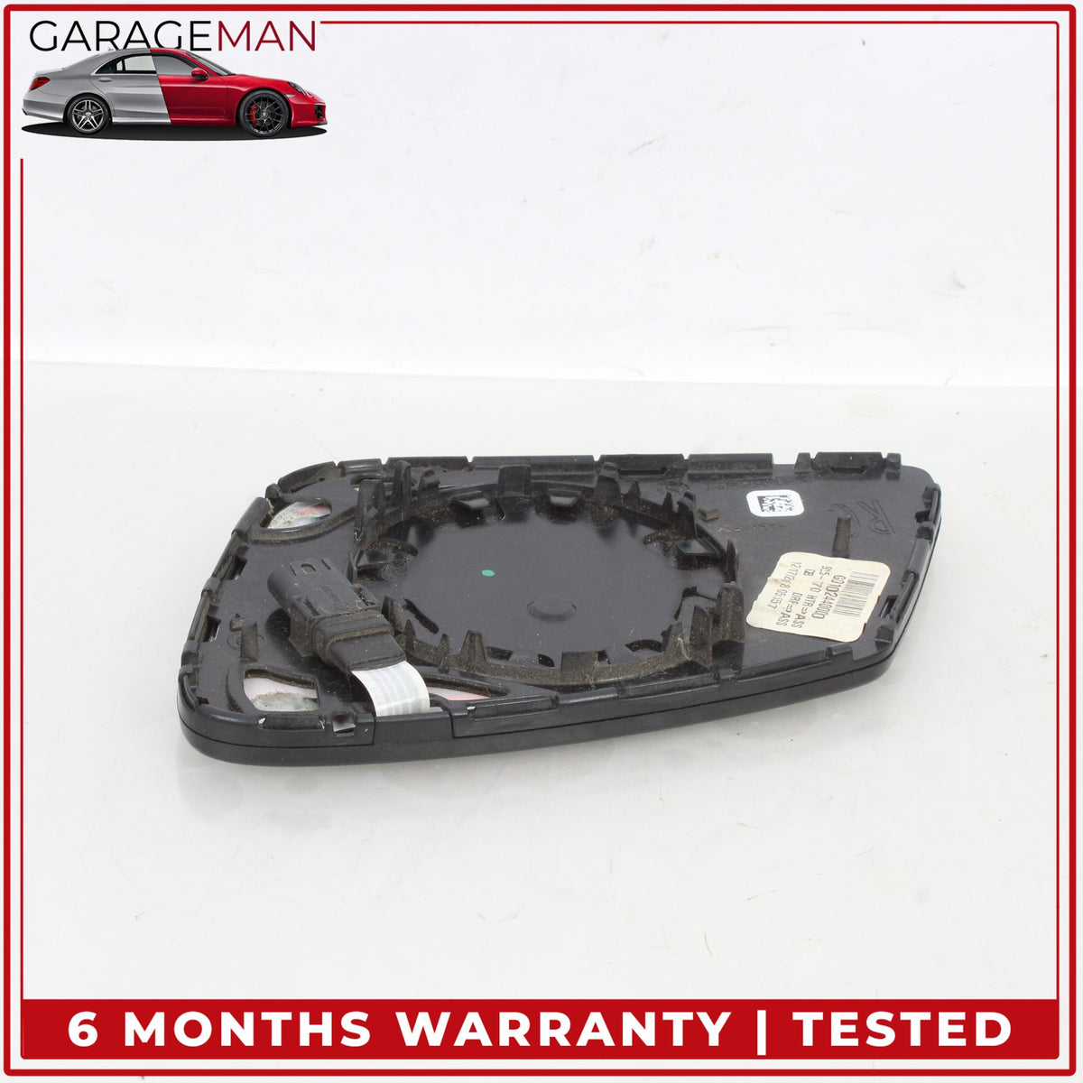 2009-2015 BMW 740i F01 Right Door Mirror Glass 7228612 OEM