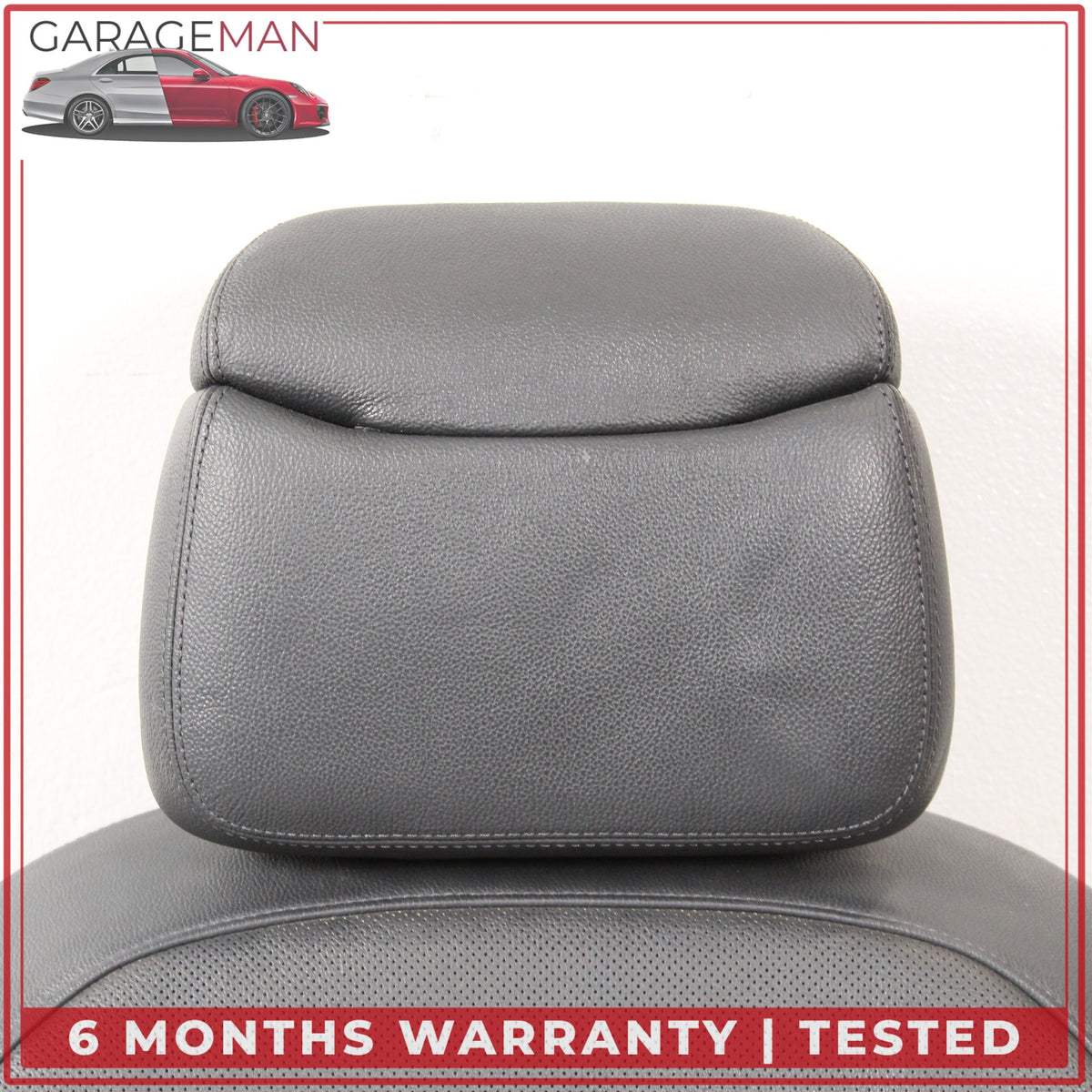 2011-2018 Audi A8 Front Right Passenger Side Upper Seat Cushion w/ Head Rest OEM