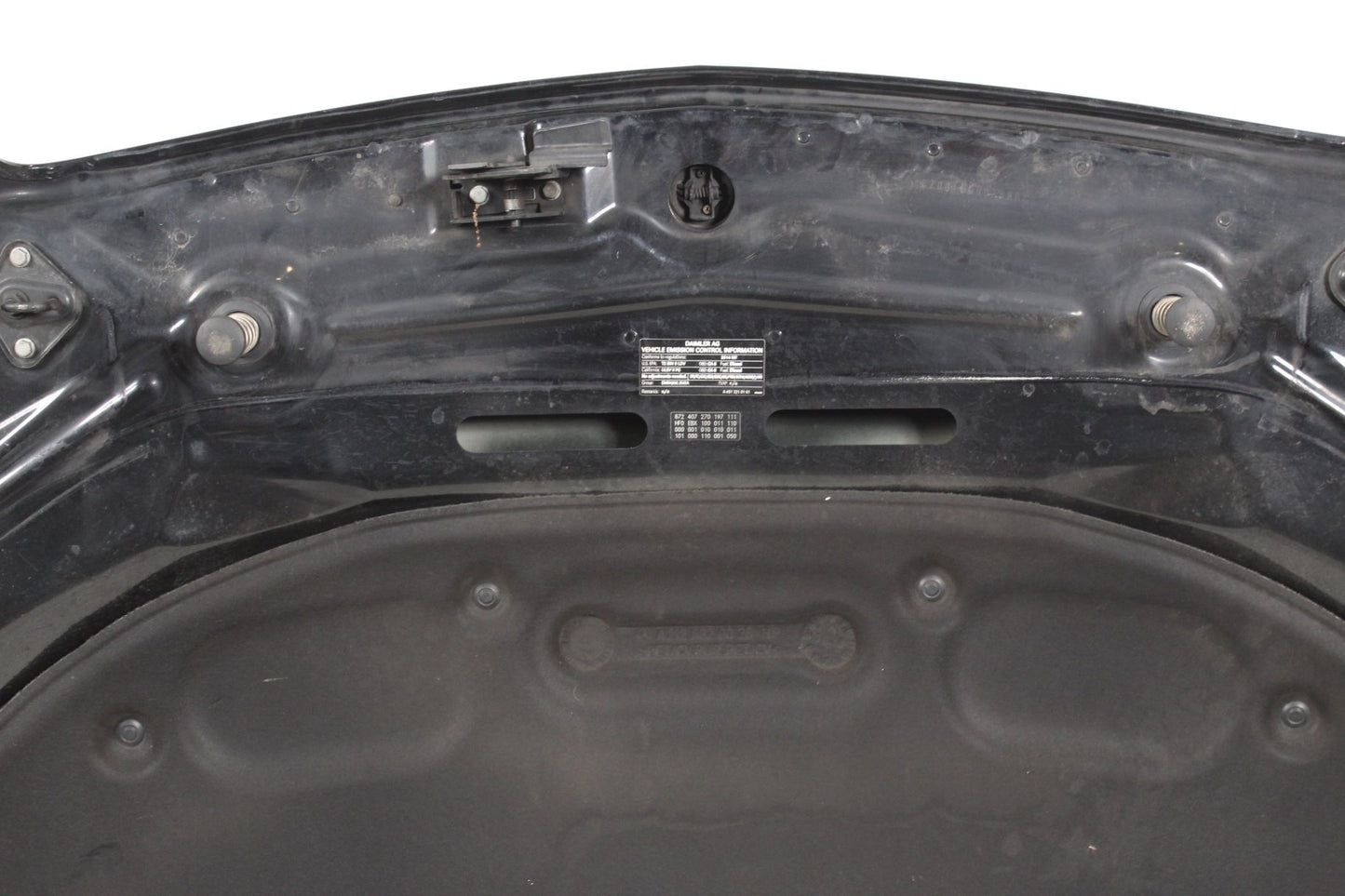 14-16 Mercedes W212 E250 E400 E550 Hood Panel Assembly Black OEM