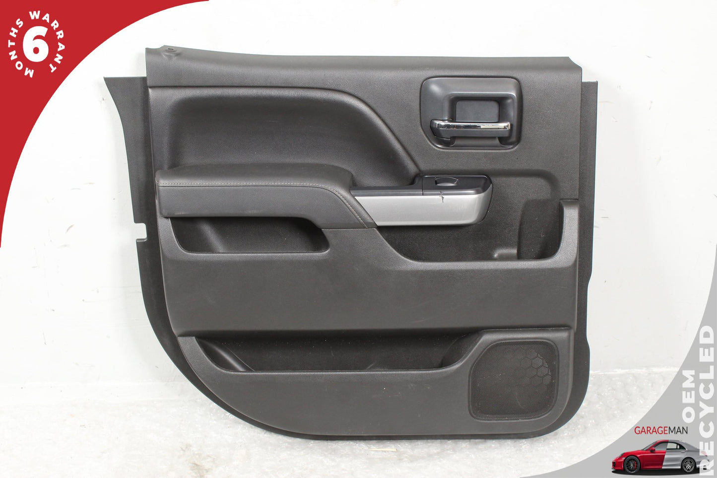 2014-2019 Chevrolet Silverado 1500 Rear Left Side Interior Door Trim Panel OEM