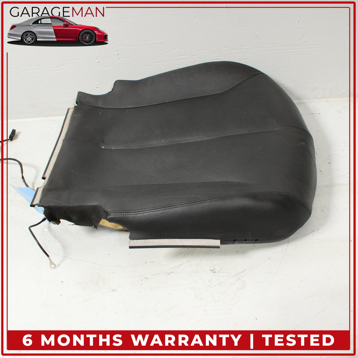 2012-2018 BMW 640i F12 Convertible Front Right Lower Bottom Seat Cushion OEM
