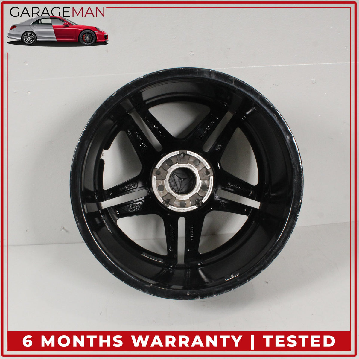 2019-2023 Mercedes W205 C300 Rear Side Wheel Rim 8.5JX18H2 ET49 2054019600 OEM