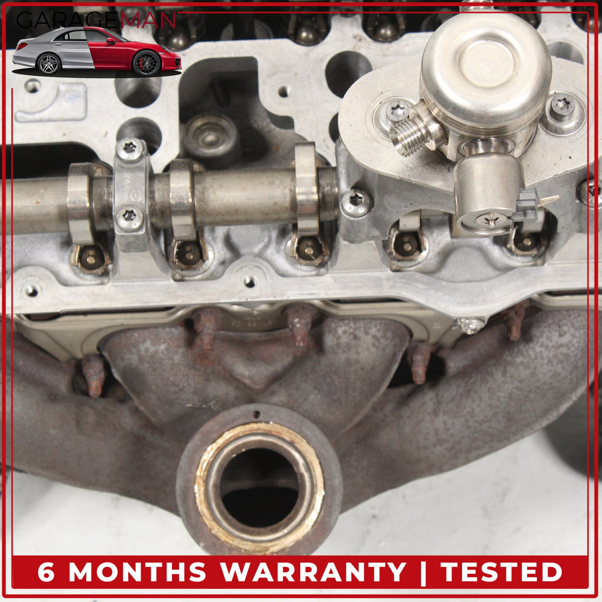 2013-2019 BMW 650i F06 AWD 4.4L Left Cylinder Head 7604870 OEM