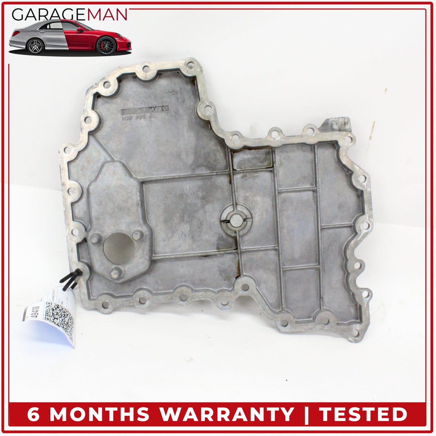 2014-2019 BMW X5 X6 F15 SUV 4.4L Engine Motor Lower Oil Pan 7566804 OEM