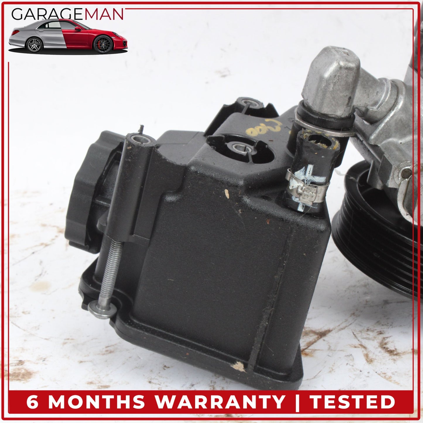 2008-2014 Mercedes W204 C300 E350 Power Steering Pump w/Reservoir 0004602383 OEM