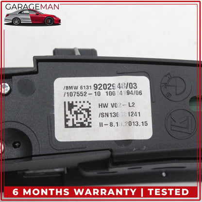 2012-2018 BMW 650i 640i Drive Mode Select Control Switch Panel 9202948 OEM