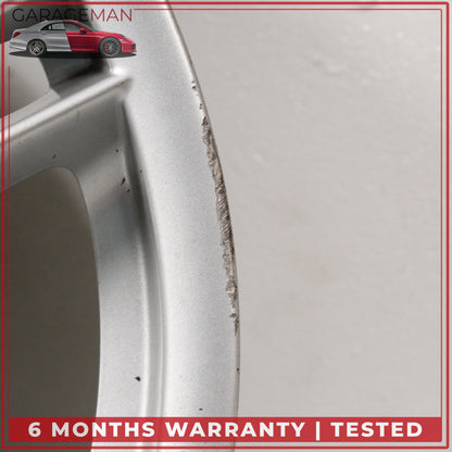 2010-2016 Porsche Panamera 970 10Jx19 ET61 Rear Wheel Rim Silver 97036216001 OEM