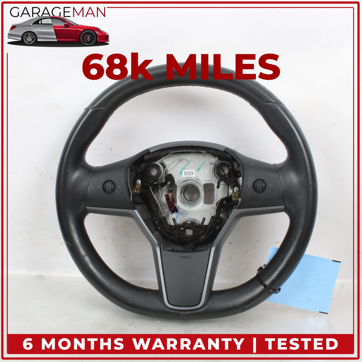 2017-2023 Tesla Model 3 Front Left Driver Side Steering Wheel 110532400H OEM