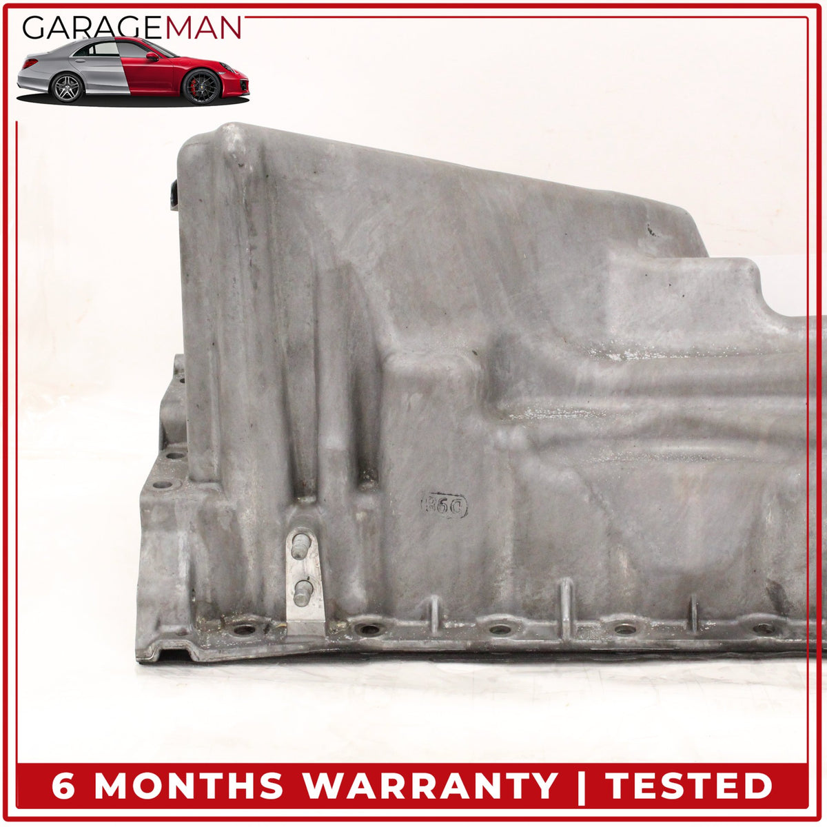 2010-2019 BMW 640i 3.0L Straight Six Engine Motor Oil Pan w/ Sensor 7556663 OEM