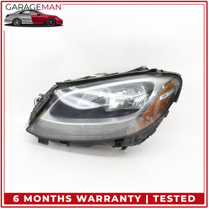2015-2018 Mercedes W205 C300 Front Left Halogen Head Light Lamp 2059066902 OEM