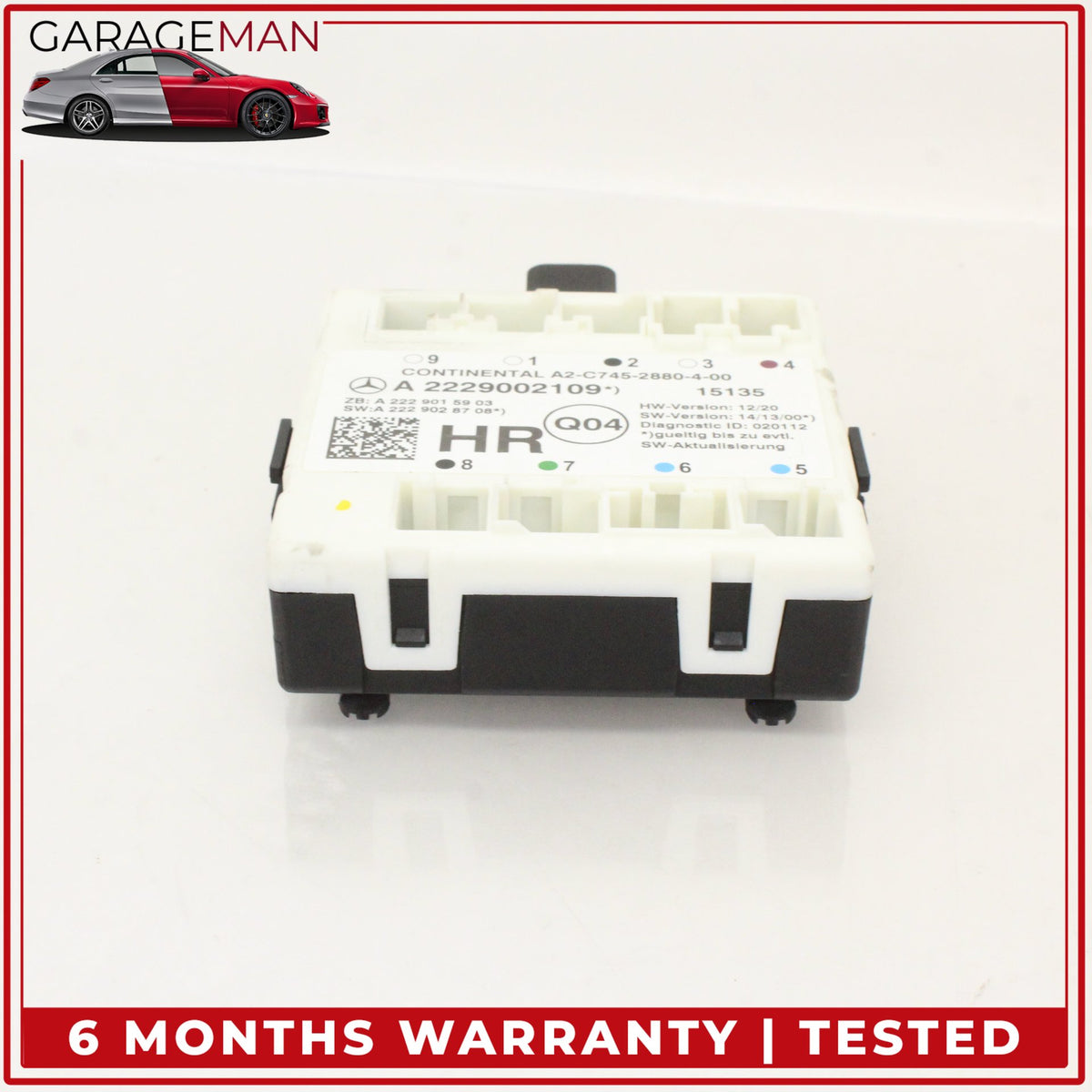 15-23 Mercedes W205 C300 Rear Right Side Door Control Module Unit OEM
