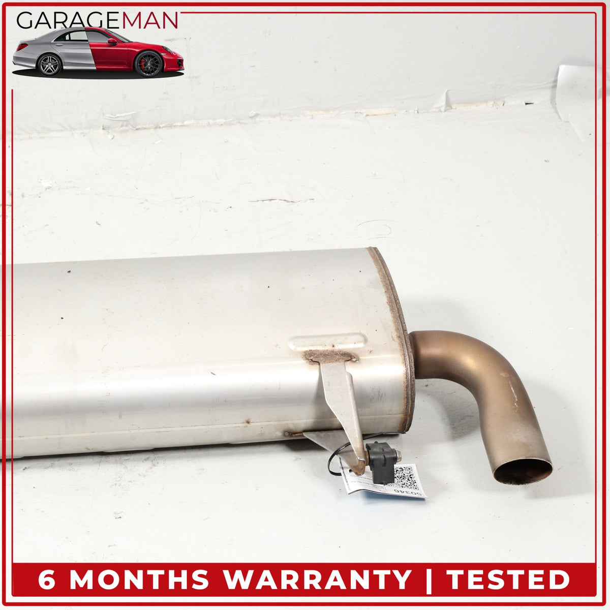 2016-2019 Mercedes-Benz GLC300 X253 Dual Exhaust Muffler Assembly 2534910001 OEM
