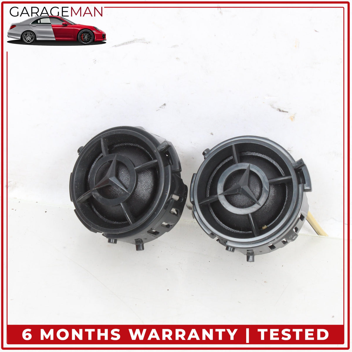 2014-2023 Mercedes W213 E300 C300 Front and Rear Audio Sound Speakers Set OEM