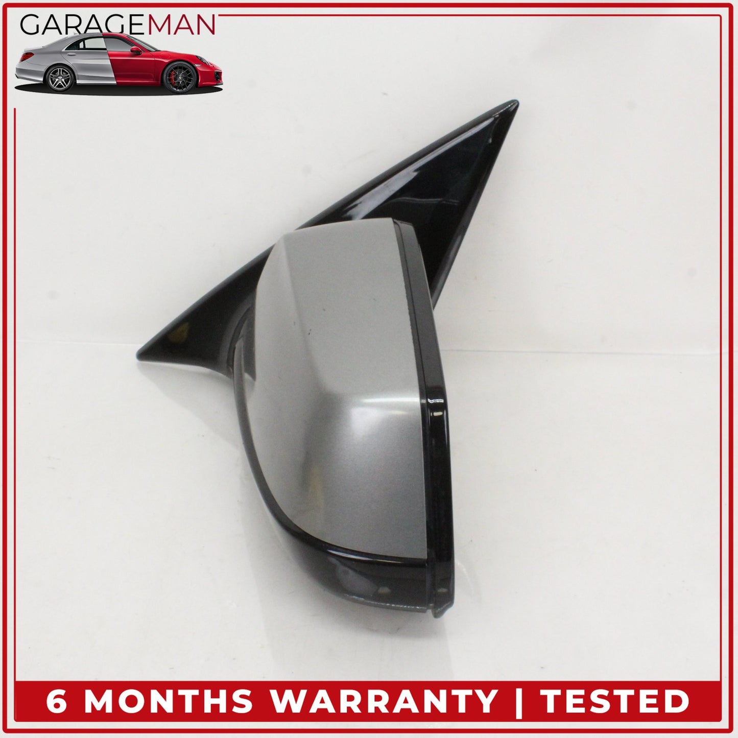 2010-2017 BMW 550i GT Front Left Door Rear View Mirror Space Gray Metallic OEM