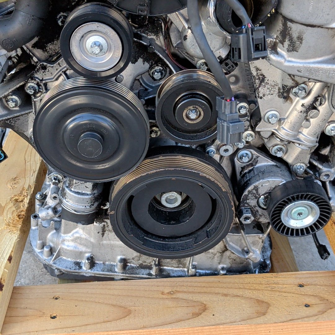 2007-2011 Mercedes-Benz S550 W221 RWD 5.5 Complete Engine Motor Block