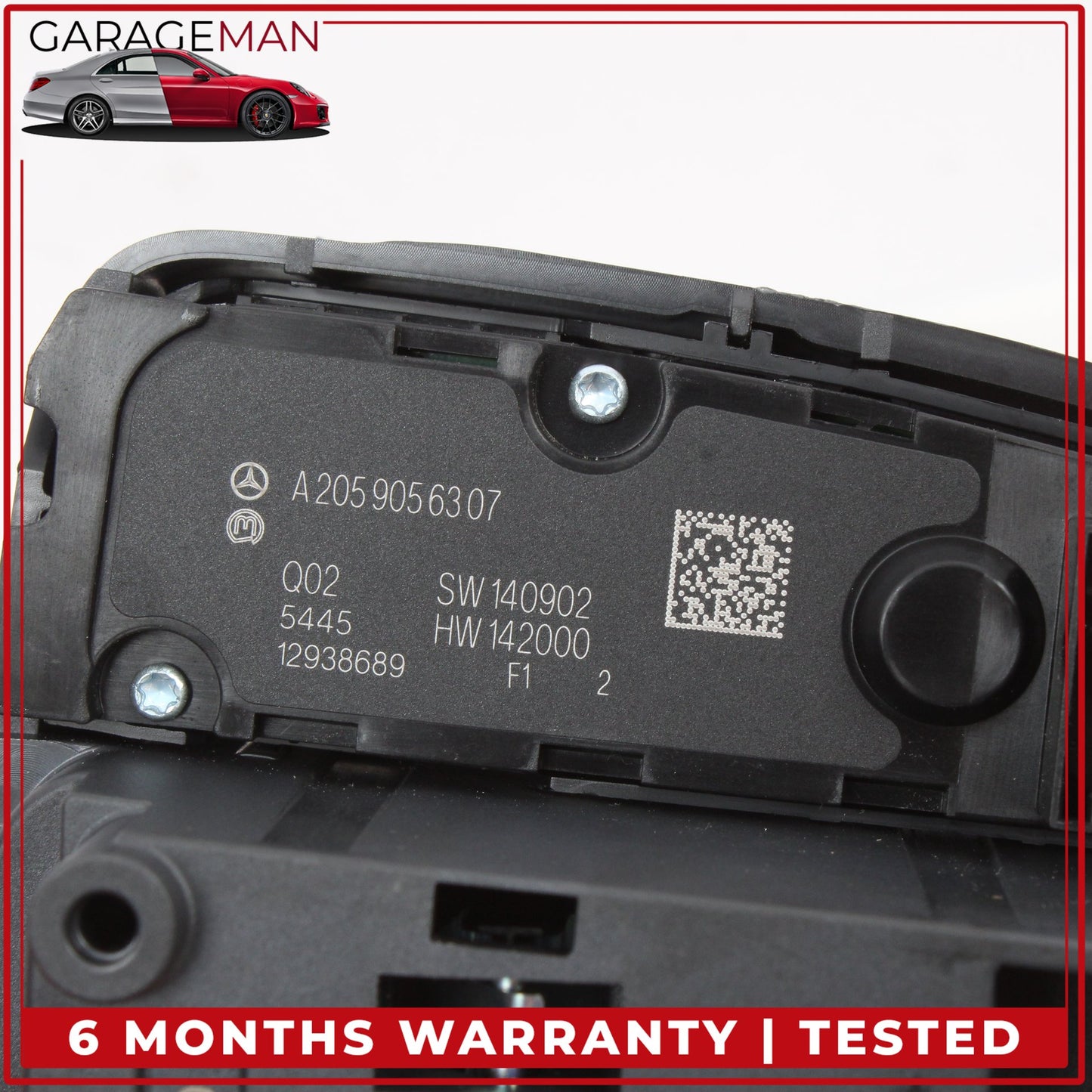 2015-2020 Mercedes W205 C300 Center Console Multi Function Control Switch OEM