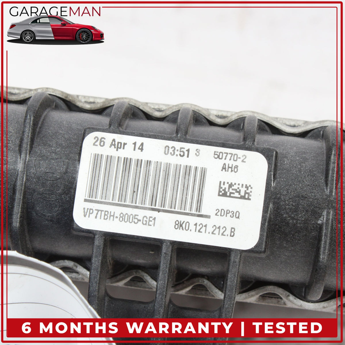 2011-2018 Audi A8 A7 Secondary Aux Auxiliary Cooling Radiator 8K0121212B OEM