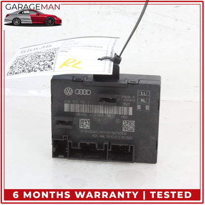 2012-2018 Audi A6 Rear Left or Right Door Control Module Unit 4G8959795J OEM