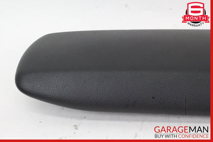 2013-2016 Porsche Cayman 981 Boxster Front Center Armrest Lid Cover Black OEM