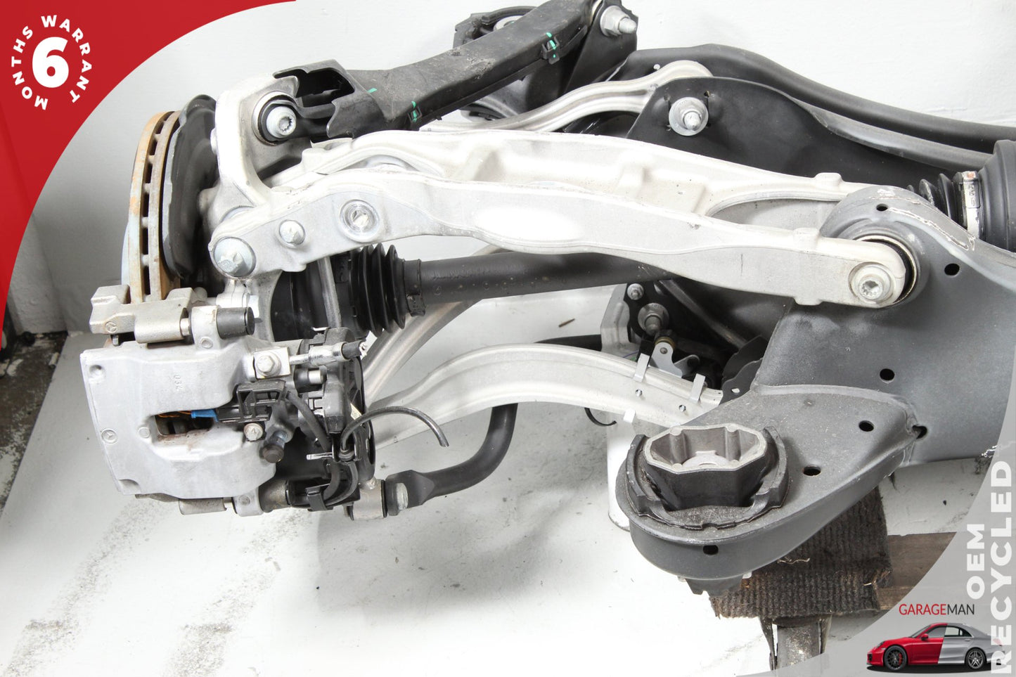 2015-2018 Mercedes-Benz C350e W205 RWD 2.0L Rear Differential Axle Spindle Subframe Bar Assembly OEM