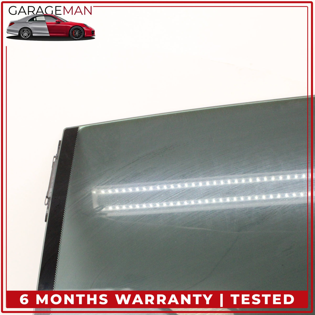 2010-2016 Porsche Panamera 970 Rear Left Side Door Window Glass 97054451100 OEM