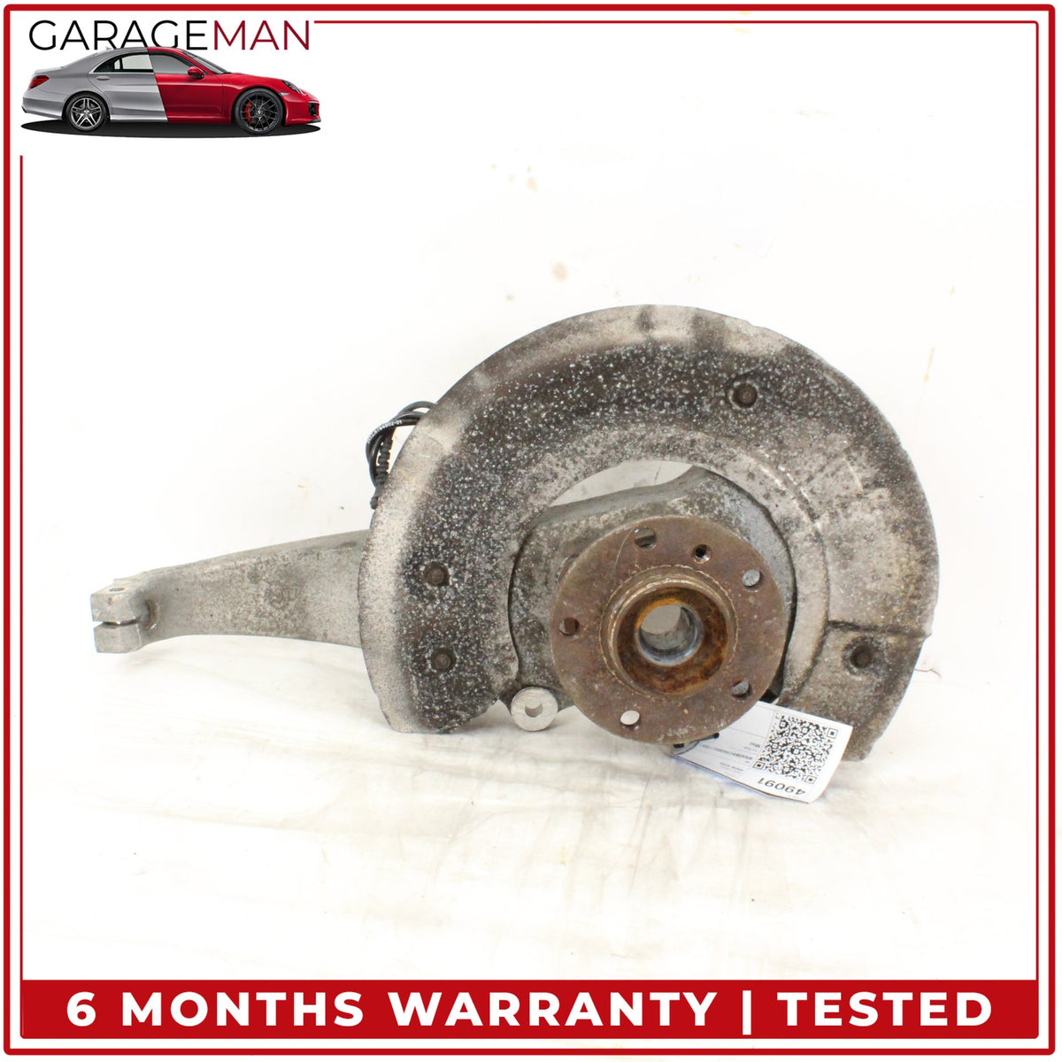 2013-2019 BMW 650i F06 AWD 4.4L Front Right Spindle Knuckle Wheel Hub 6777752 OEM