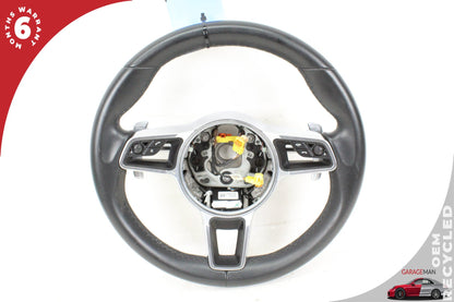 2015-2021 Porsche Macan 95B Heated Steering Wheel w/ Paddle Shifters OEM