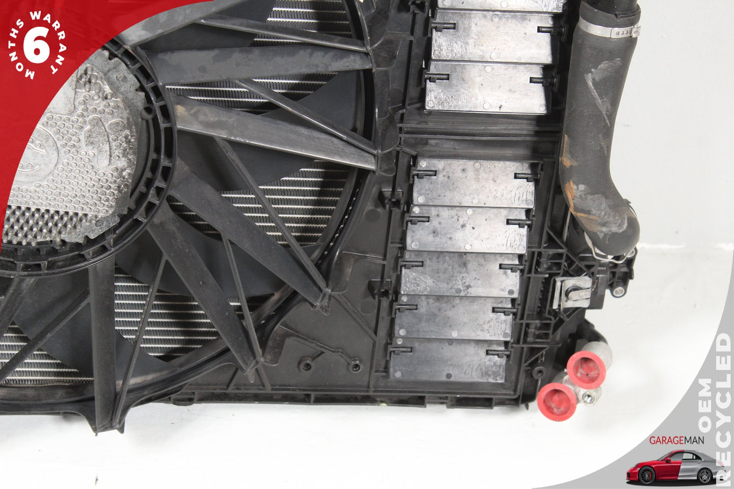 2010-2016 Porsche Panamera Sedan Engine Cooling Radiator AC A/C Condenser Assembly 97010606106