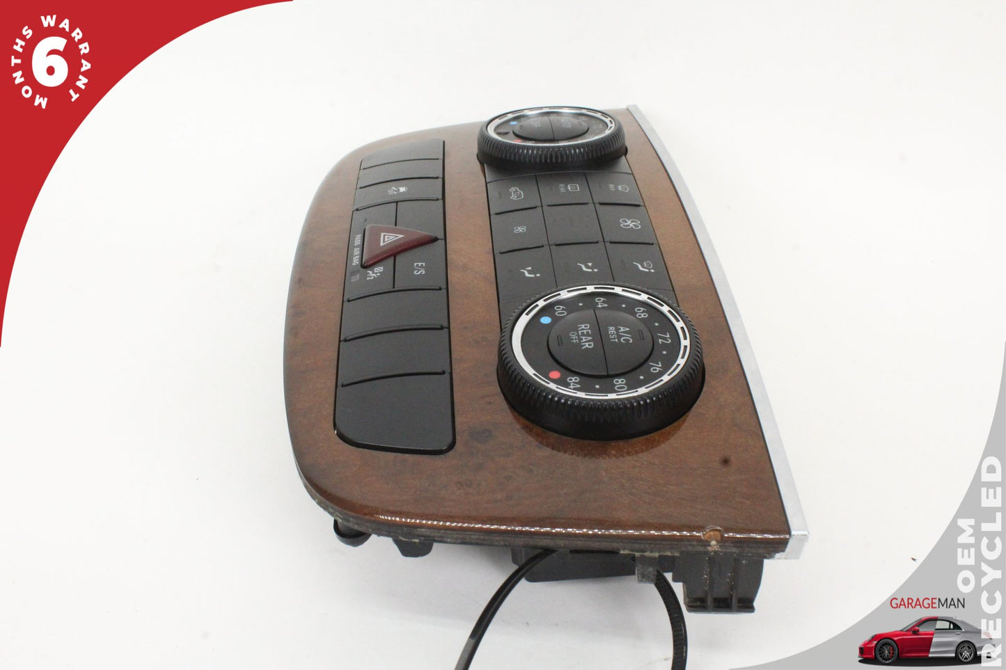2010-2013 Mercedes-Benz R350 W251 Center Dash AC Heater Temperature Switch Panel