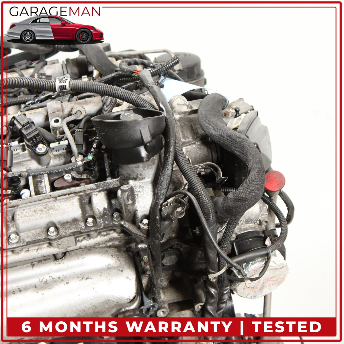 2007-2013 Mercedes W164 ML350 3.0L V6 642820 Engine Motor Assembly OEM 158K
