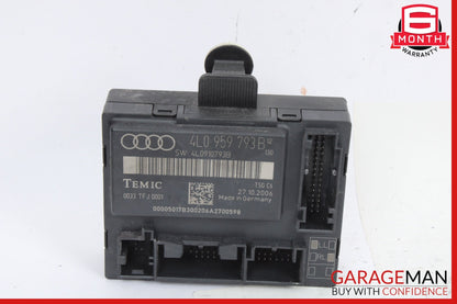 2007-2009 Audi Q7 4L Station Wagon Left Front Door Control Module 4L0959793B OEM