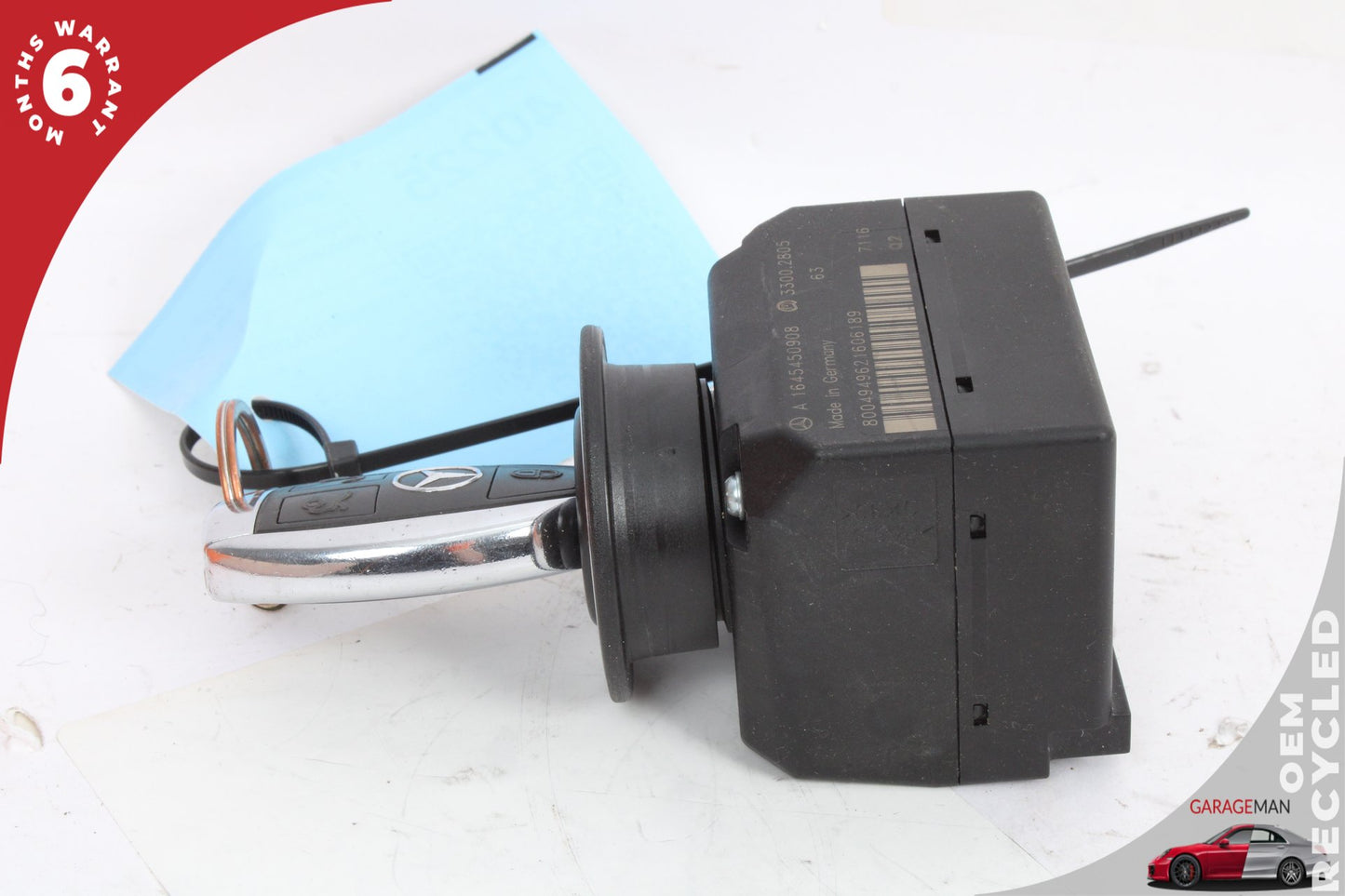 2006-2009 Mercedes W164 ML350 GL450 Ignition Switch Module w/ Key 1645450908 OEM