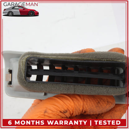 2011-2018 Audi A8 Rear Left and Right Side B Pillar AC A/C Air Vent Set Gray OEM