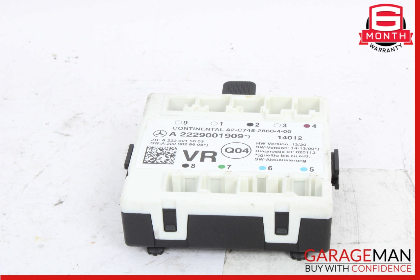 2015-2023 Mercedes-Benz C300 Front Right Door Control Module 2229001909 OEM