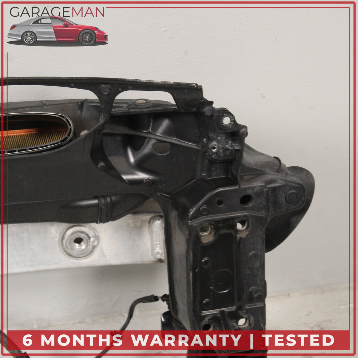 2010-2016 Porsche Panamera 970 Front Radiator Support w/ Air Filter Housing OEM