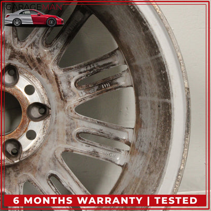 2007-2009 Mercedes W211 E350 E550 Rear Wheel Rim 9JX18H2 ET39 2114015402 OEM