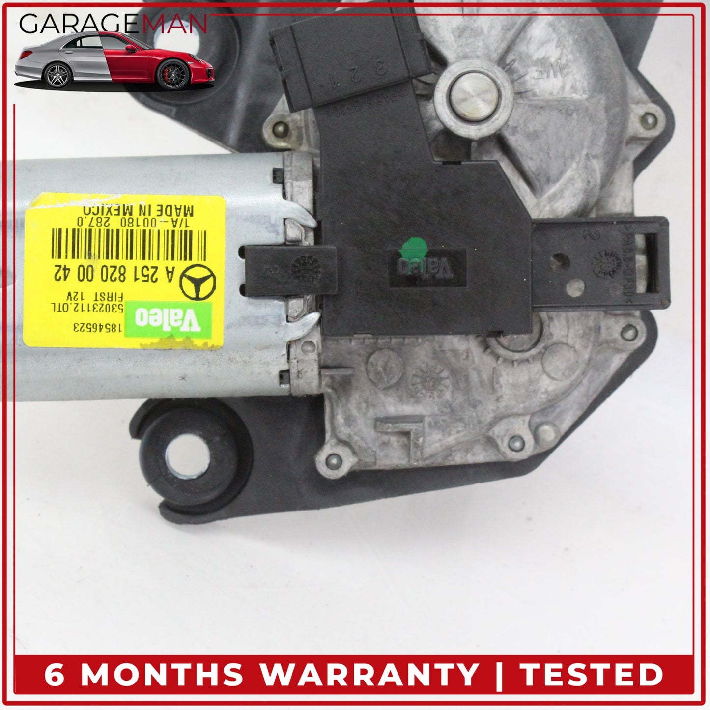 2006-2019 Mercedes W164 ML350 GL450 R350 Rear Glass Windshield Wiper Motor OEM