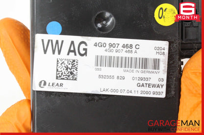 2012-2018 Audi A6 C7 Sedan Network Gateway Module 4G0907468C Genuine