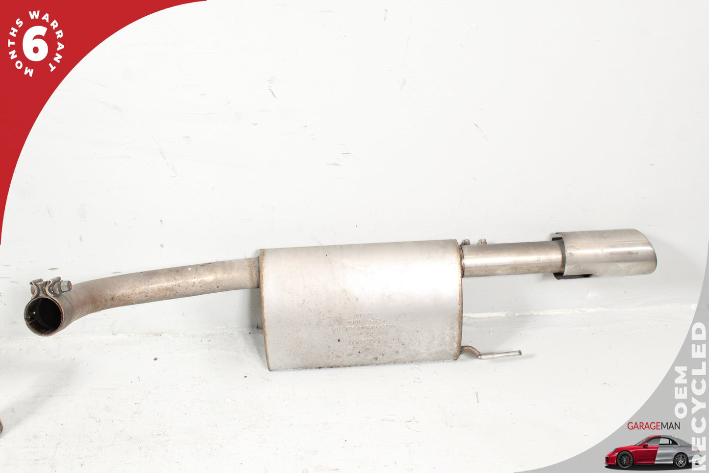 2004-2006 Jaguar XK8 X100 RWD Front Exhaust Silencer Muffler Pipe 4W835K244BD OEM