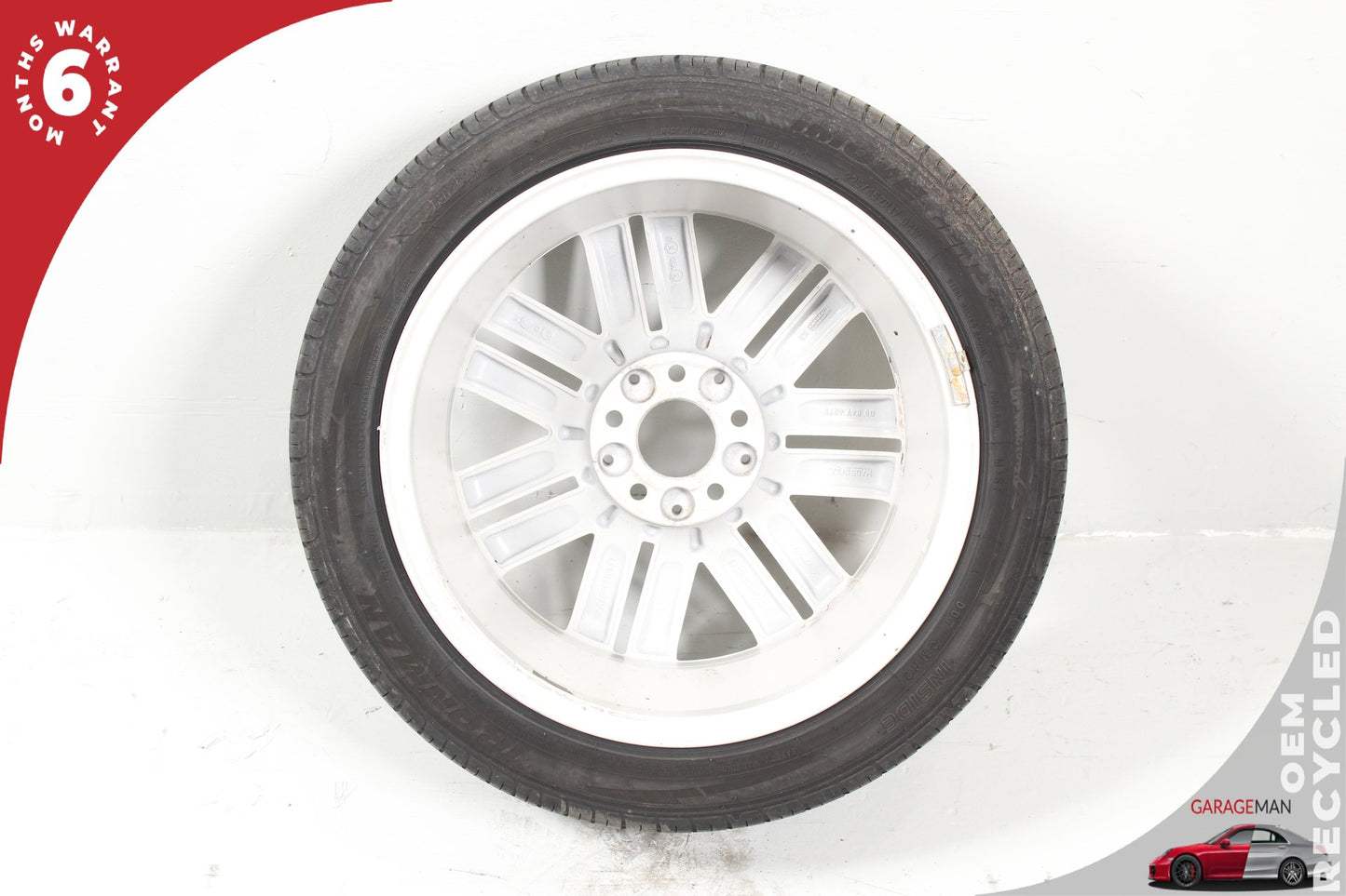 2008-2011 Mercedes W204 C300 Front Wheel Rim w/ Tire 7.5JX17 H2 ET47 OEM