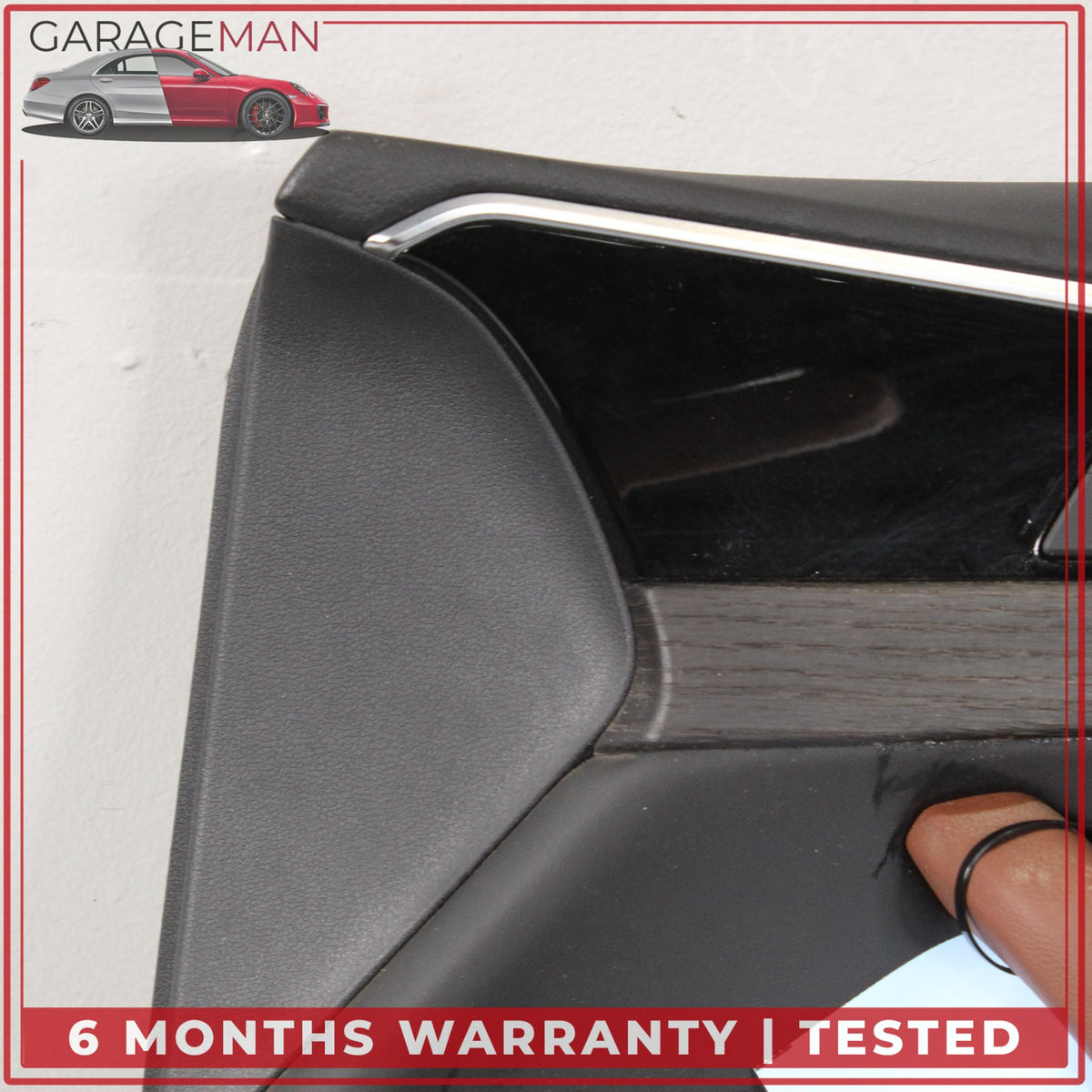 2017-2024 Audi A4 Front Right Passenger Side Interior Door Trim Cover Panel OEM